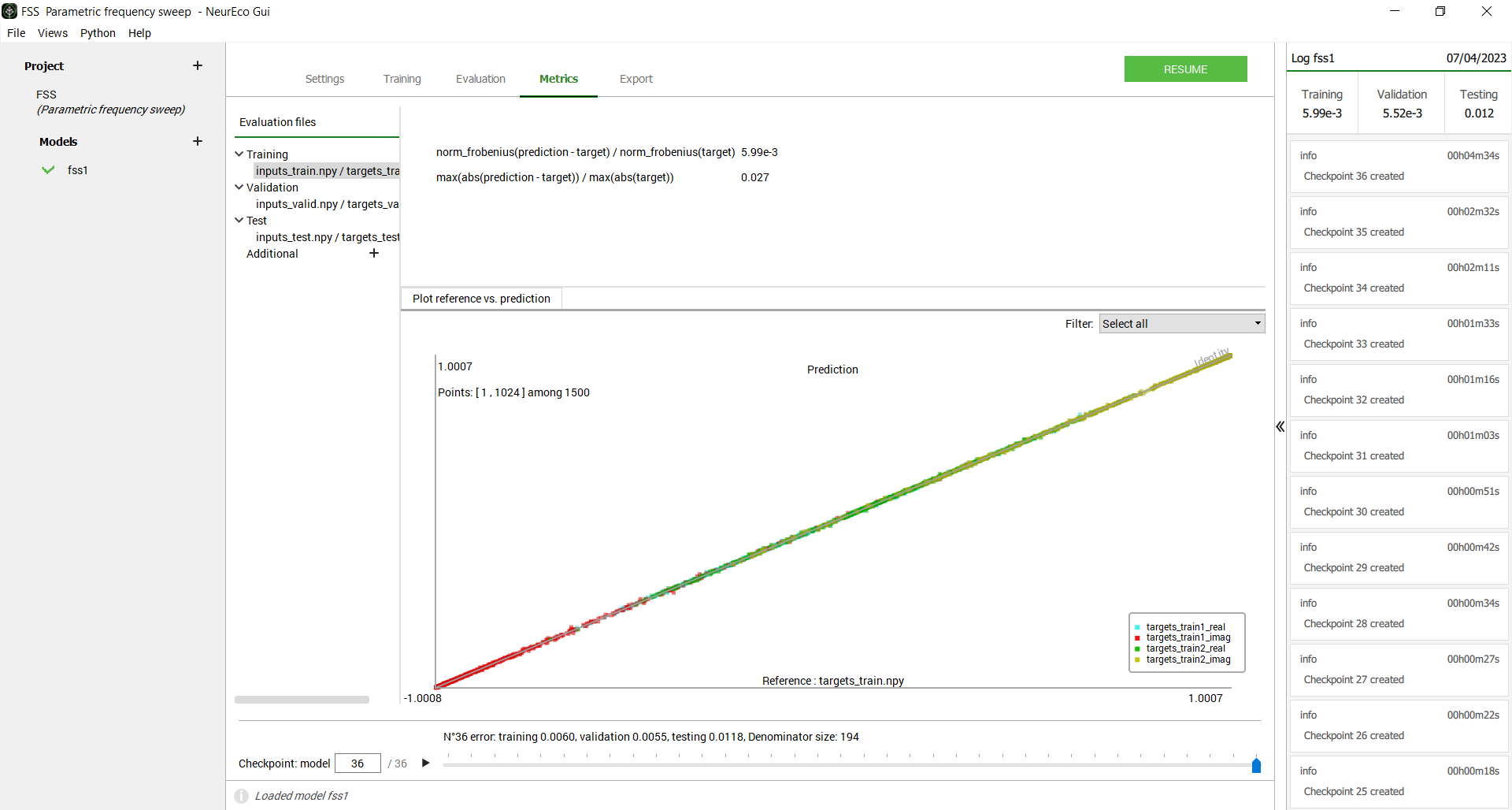FSSGUIMetrics
